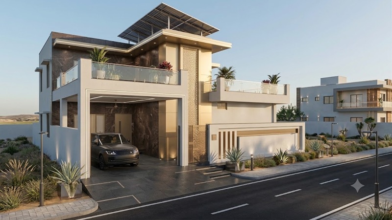 Skyline Villa Estate Residential Construction project in Lucknow