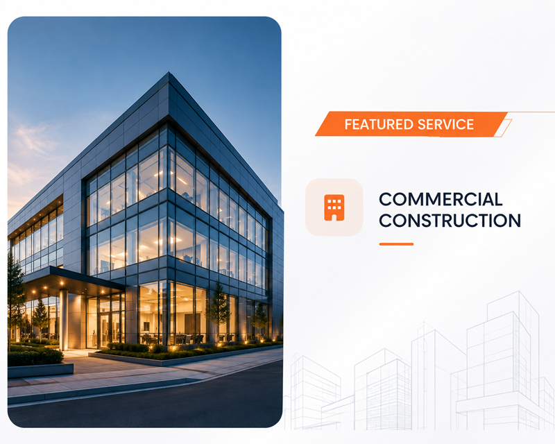 Commercial Construction service in Lucknow